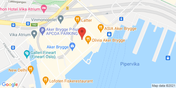 Kart som viser hvor arrangementet foregår