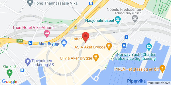Map displaying event location