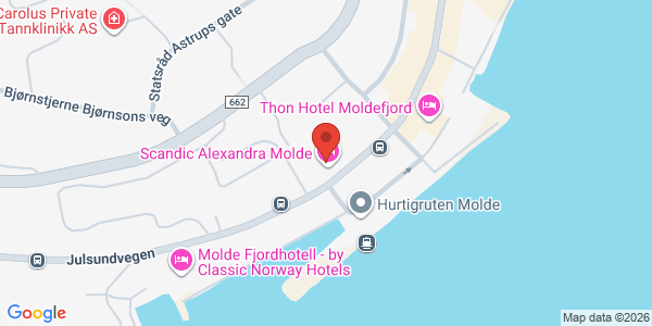 Map displaying event location