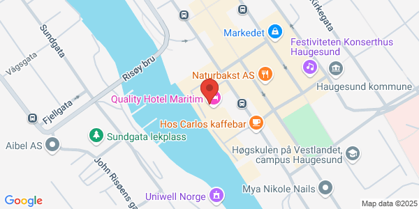 Map displaying event location