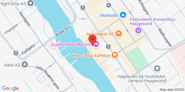 Map displaying event location