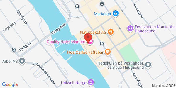 Map displaying event location