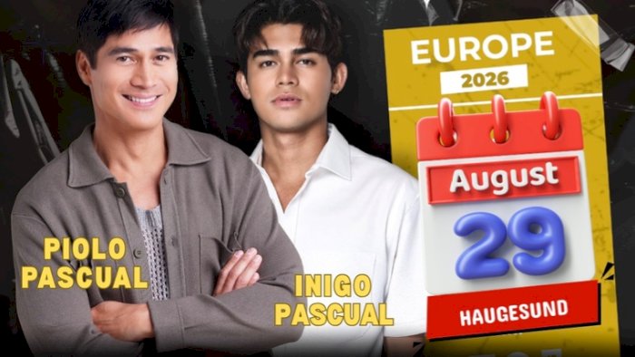 PIOLO PASCUAL & INIGO PASCUAL — Father & Son Europe Tour