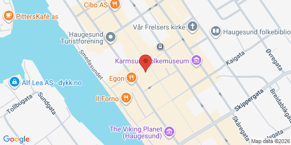 Map displaying event location