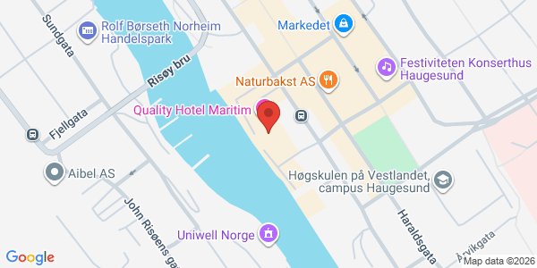 Map displaying event location