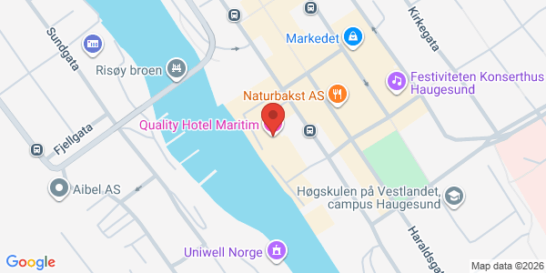 Map displaying event location