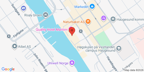 Map displaying event location
