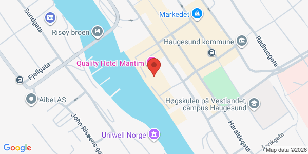 Map displaying event location