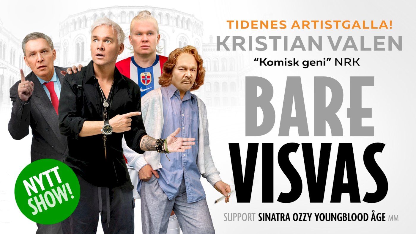 Kristian Valen — Bare VisVas 2027 - fredag kl 19.00