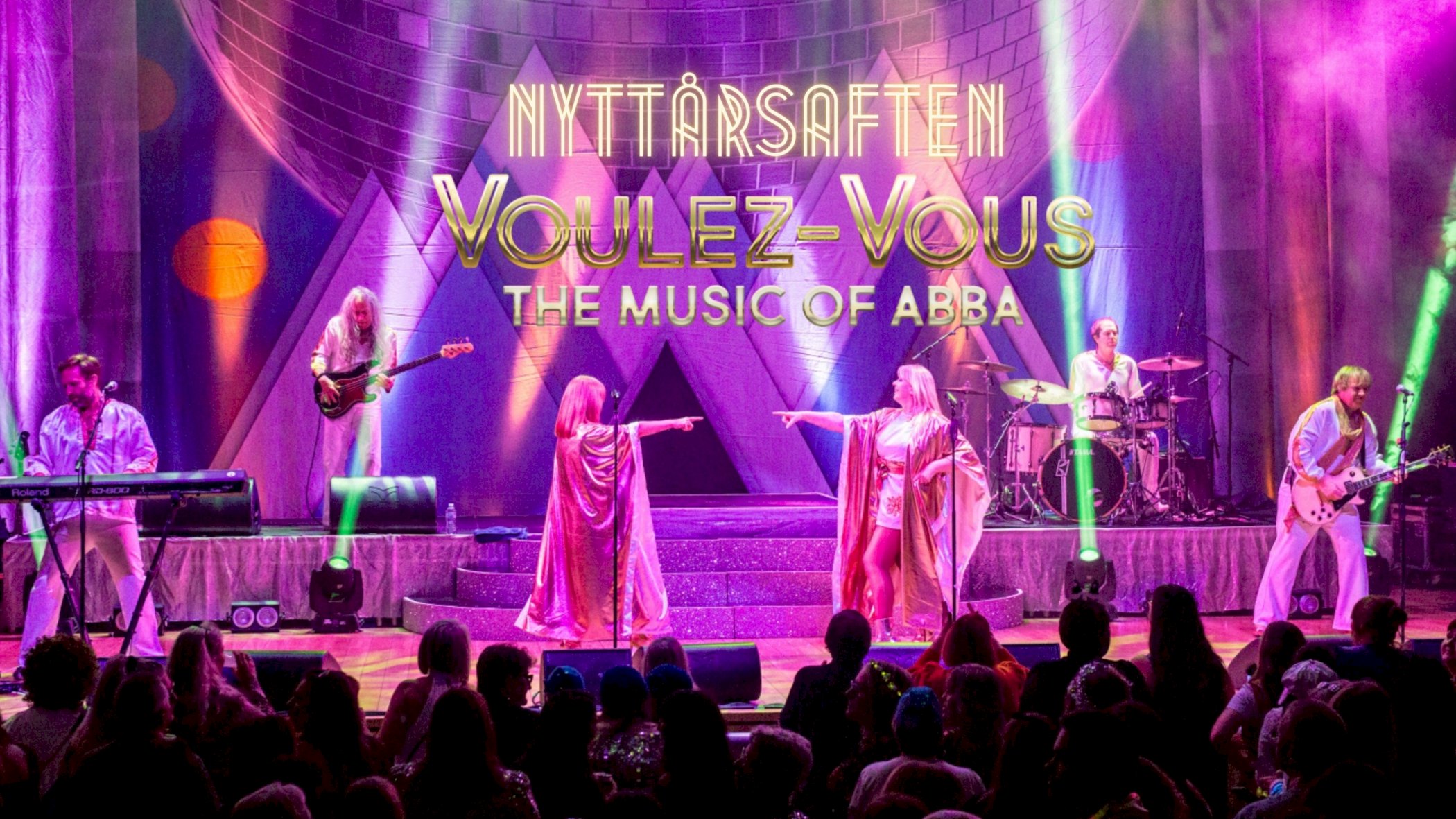 Nyttårsfeiring med Voulez-Vous i Maritim Hall