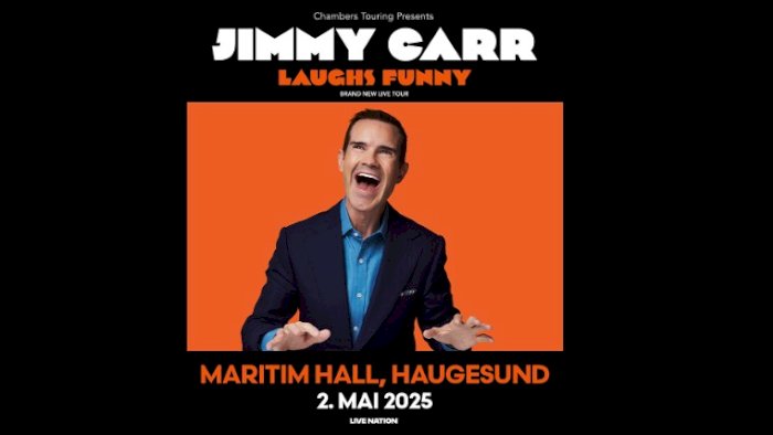 Jimmy Carr - Laughs Funny fredag 19:00