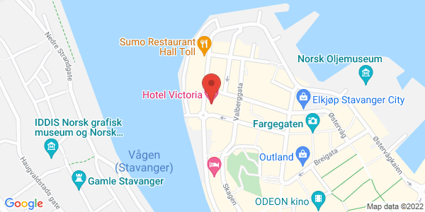 Map displaying event location