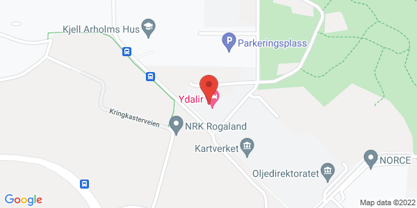 Map displaying event location