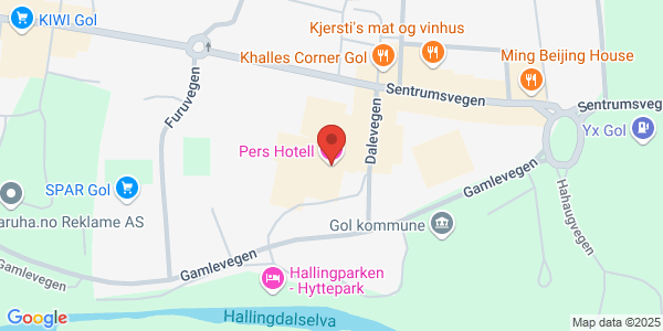 Kart som viser hvor arrangementet foregår