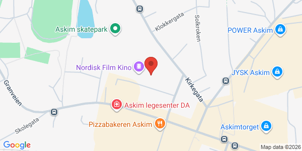 Map displaying event location