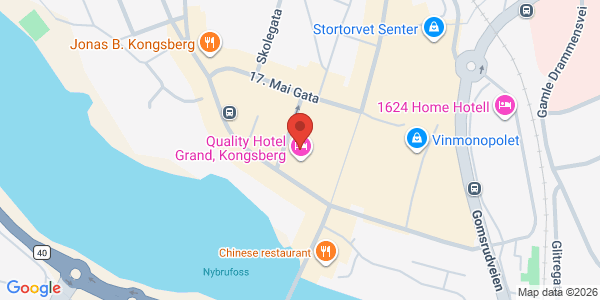 Map displaying event location