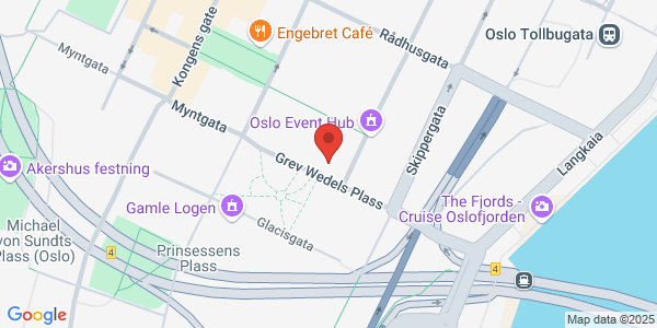 Map displaying event location