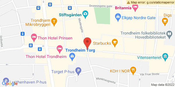 Map displaying event location
