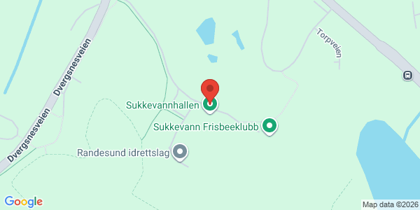 Kart som viser hvor arrangementet foregår