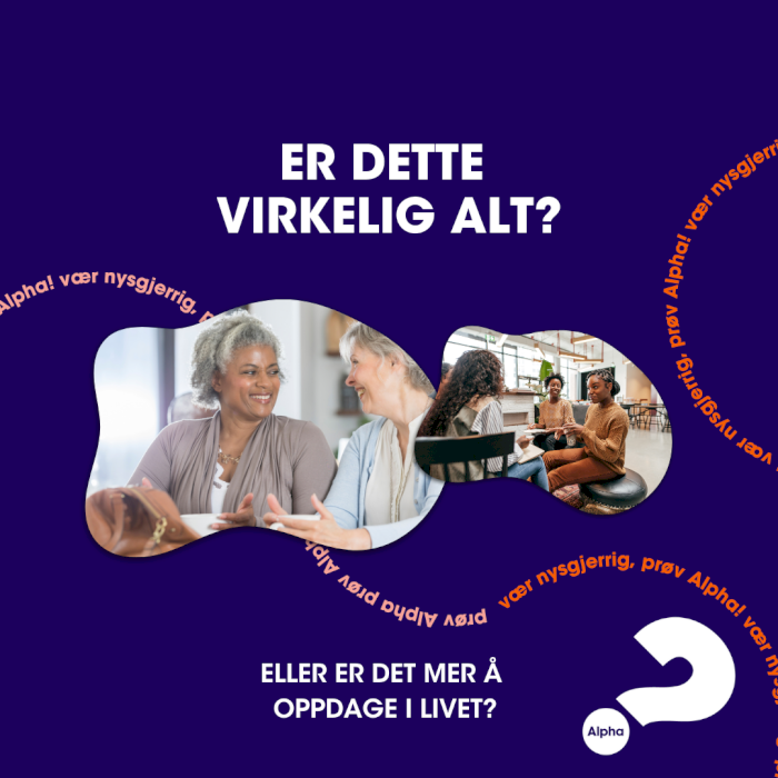 Alpha-kurs Tremorkirken høst 2026