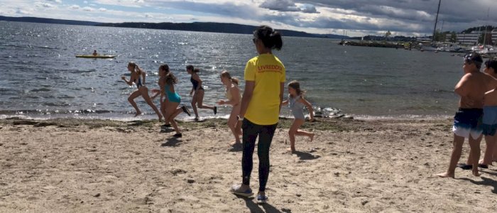 Gratis (begrenset ant. plasser) Junior Lifeguard sommeren 2025 i Oslo uke 26, 27, 31 og 32