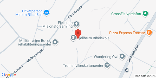 Map displaying event location