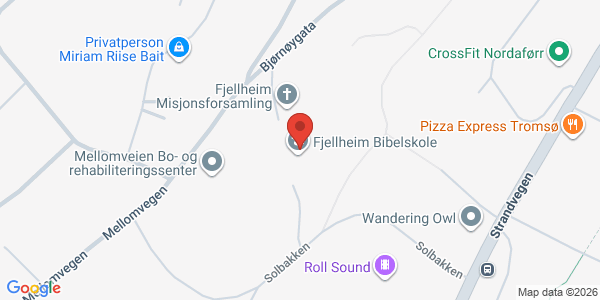 Map displaying event location