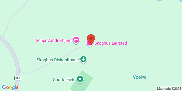 Kart som viser hvor arrangementet foregår