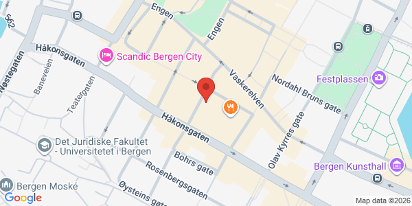 Map displaying event location