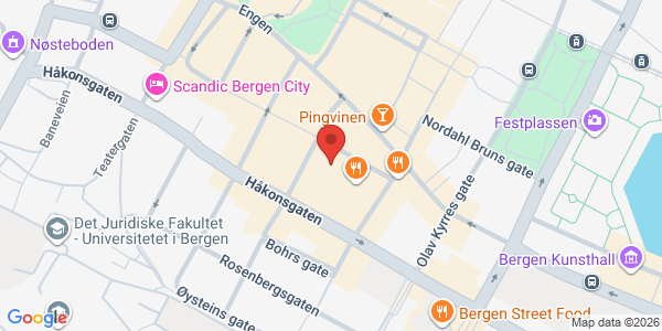 Map displaying event location