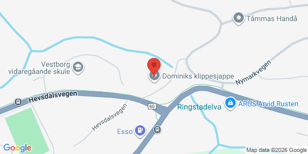 Map displaying event location