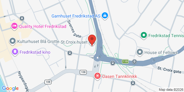 Map displaying event location