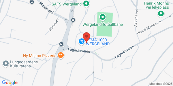 Map displaying event location