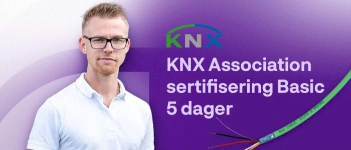 Sertifiseringskurs i KNX Uke 48