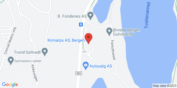Kart som viser hvor arrangementet foregår