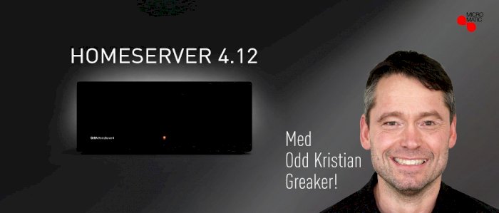 Homeserver 4 software-oppdatering 4.12 - gjennomgang!