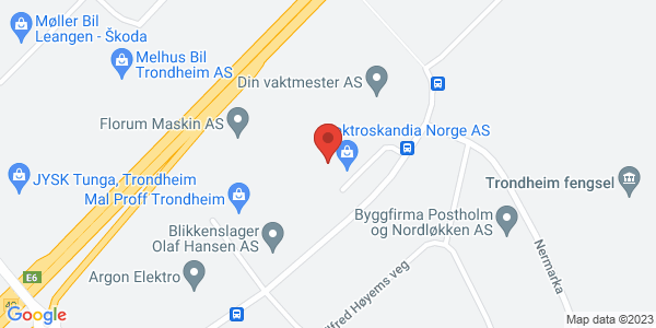 Map displaying event location