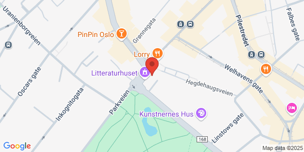 Map displaying event location