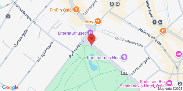 Map displaying event location