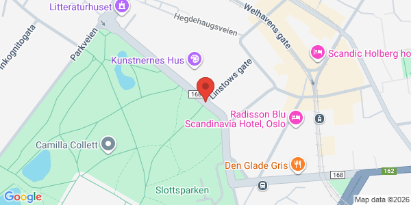 Map displaying event location