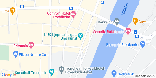 Map displaying event location