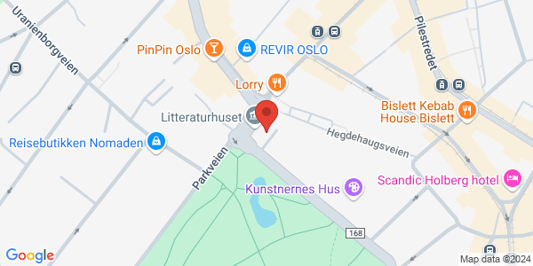 Map displaying event location