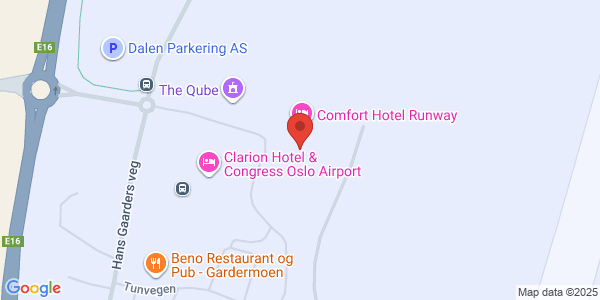 Map displaying event location