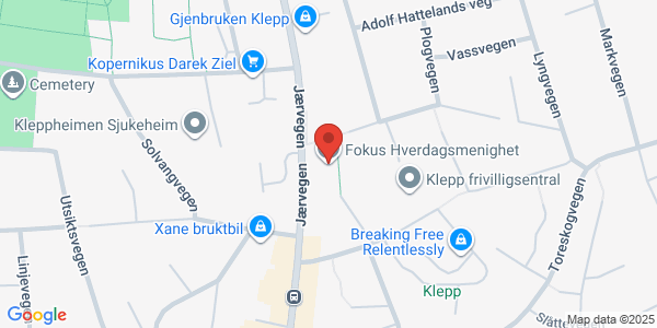 Map displaying event location