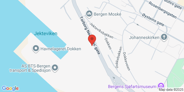 Map displaying event location