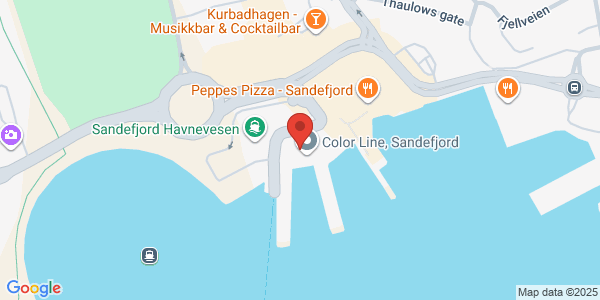 Map displaying event location