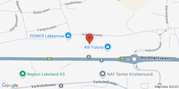 Map displaying event location