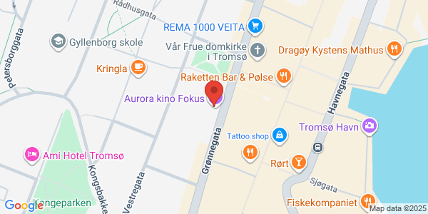 Map displaying event location