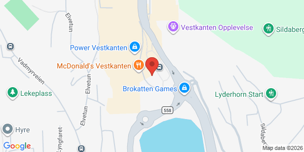 Map displaying event location