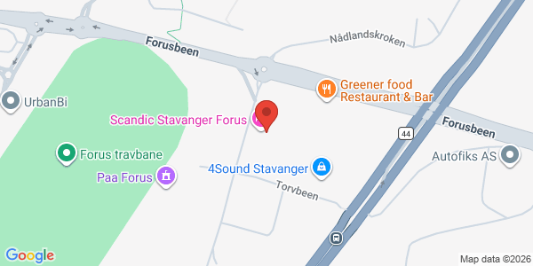 Map displaying event location